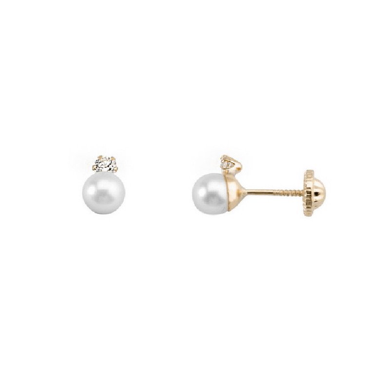 PENDIENTES ORO 18 K - 4828-P