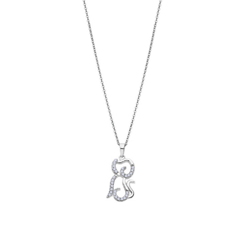 COLLAR LOTUS SILVER - LP3076-1/1