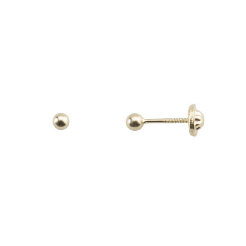 PENDIENTES ORO 18 K - 1477BP/B