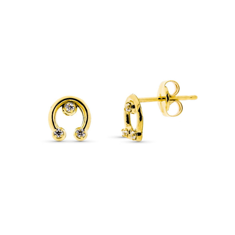 PENDIENTES ORO 18 K - 020248500