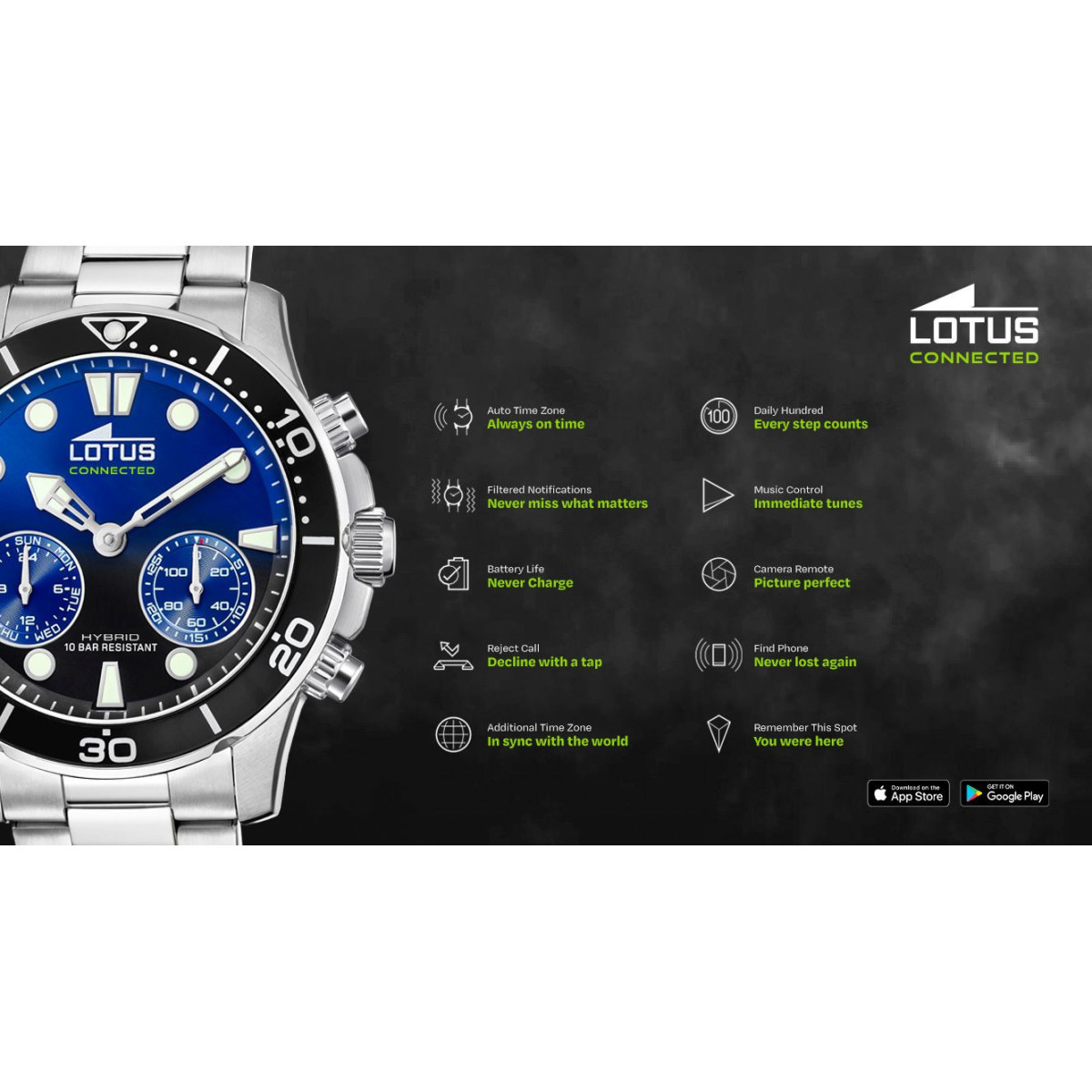 RELOJ LOTUS - 18800/7