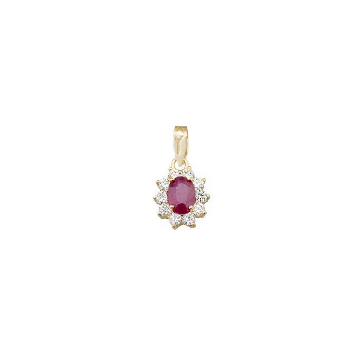 COLGANTE ORO 18 K - 8571-G/A/RU-CI
