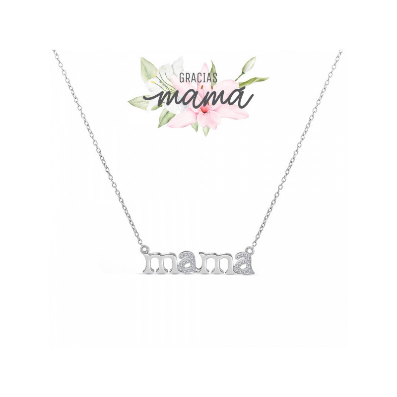 COLLAR MAMA PLATA - 9113719