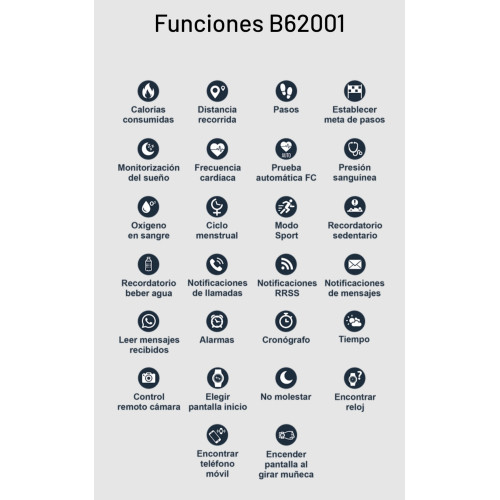 RELOJ MAREA - B62001/2