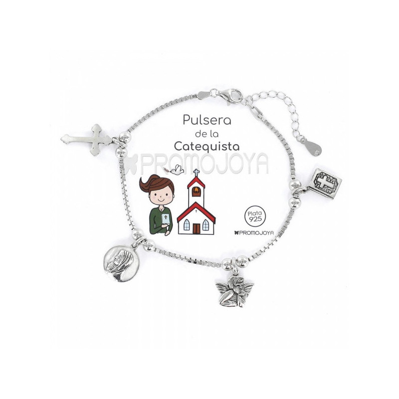 PULSERA CATEQUISTA  PLATA - 9105913