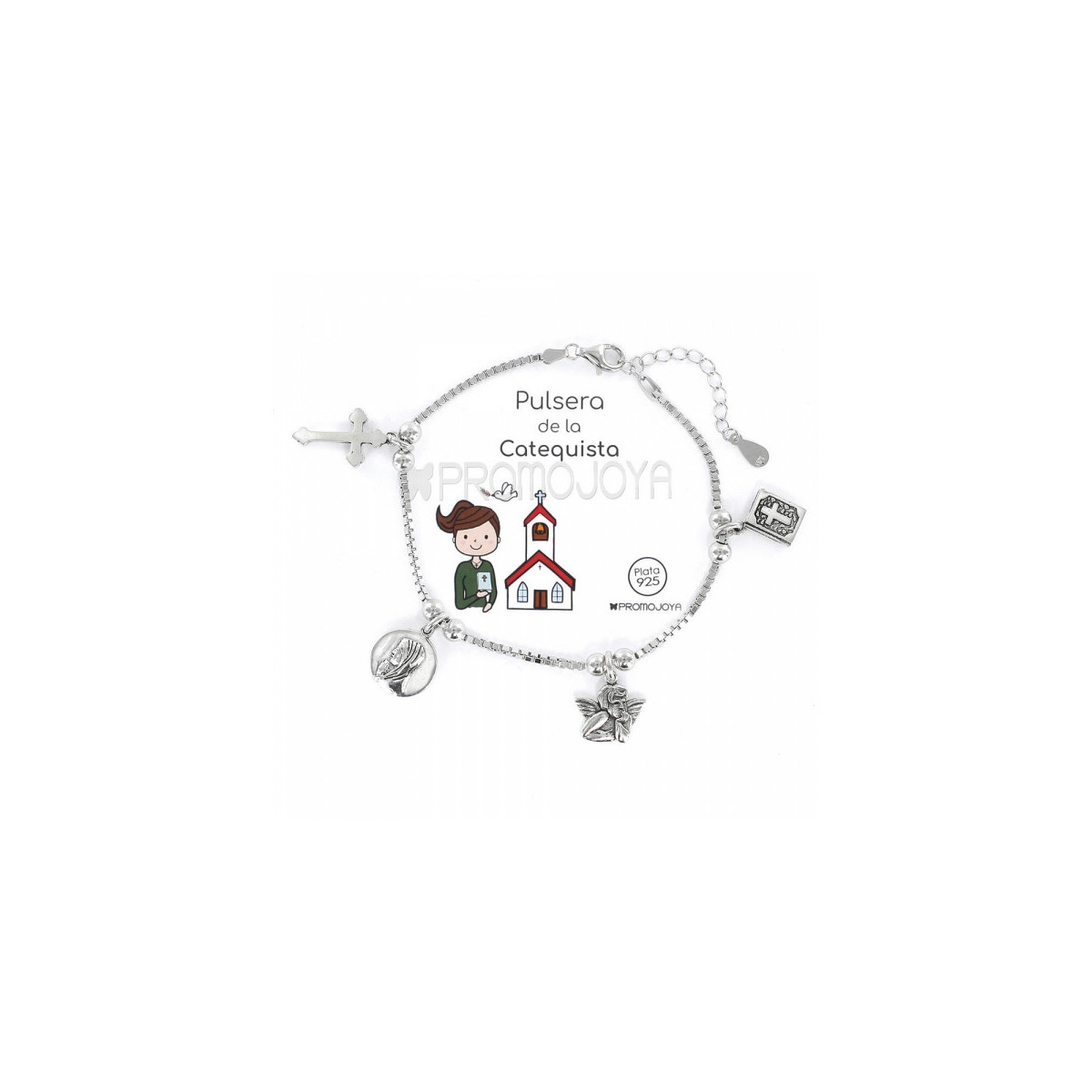 PULSERA CATEQUISTA  PLATA - 9105913
