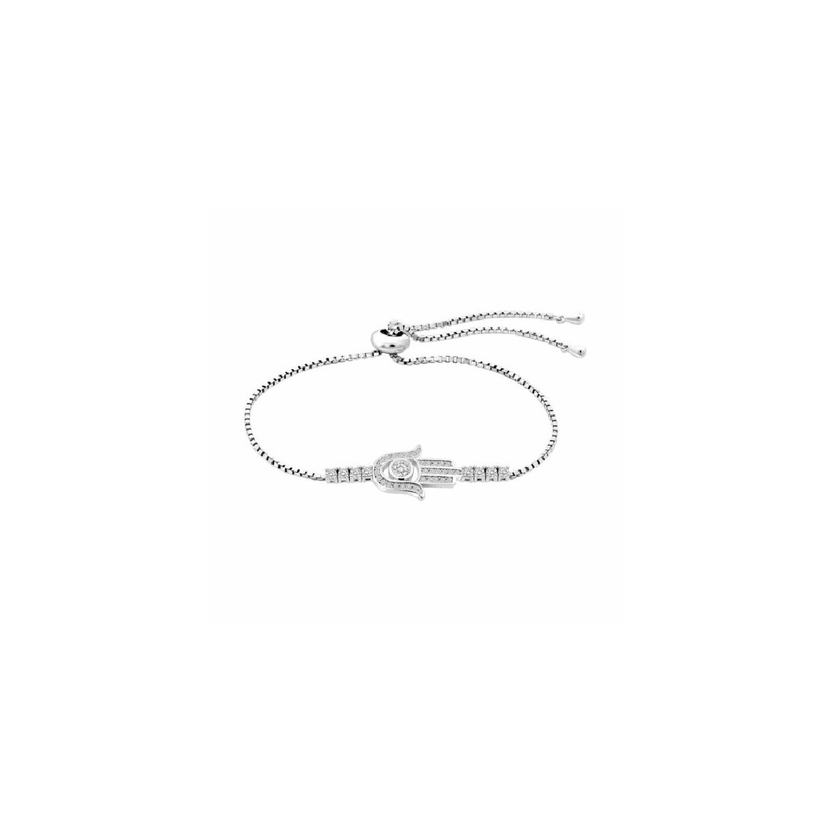 PULSERA LOTUS SILVER - LP3642-2/1