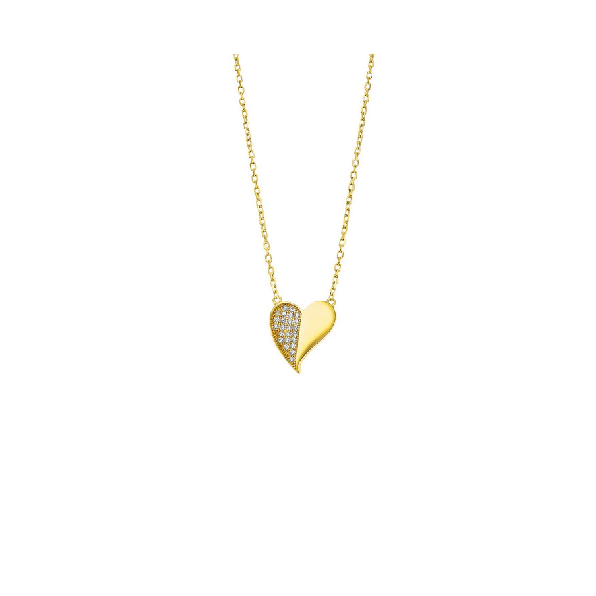 COLLAR LOTUS SILVER - LP3534-1/2