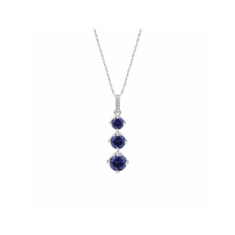 COLLAR LOTUS SILVER - LP3785-1/2
