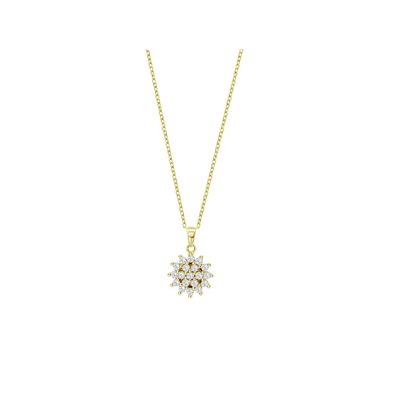 COLLAR LOTUS SILVER - LP3081-1/2