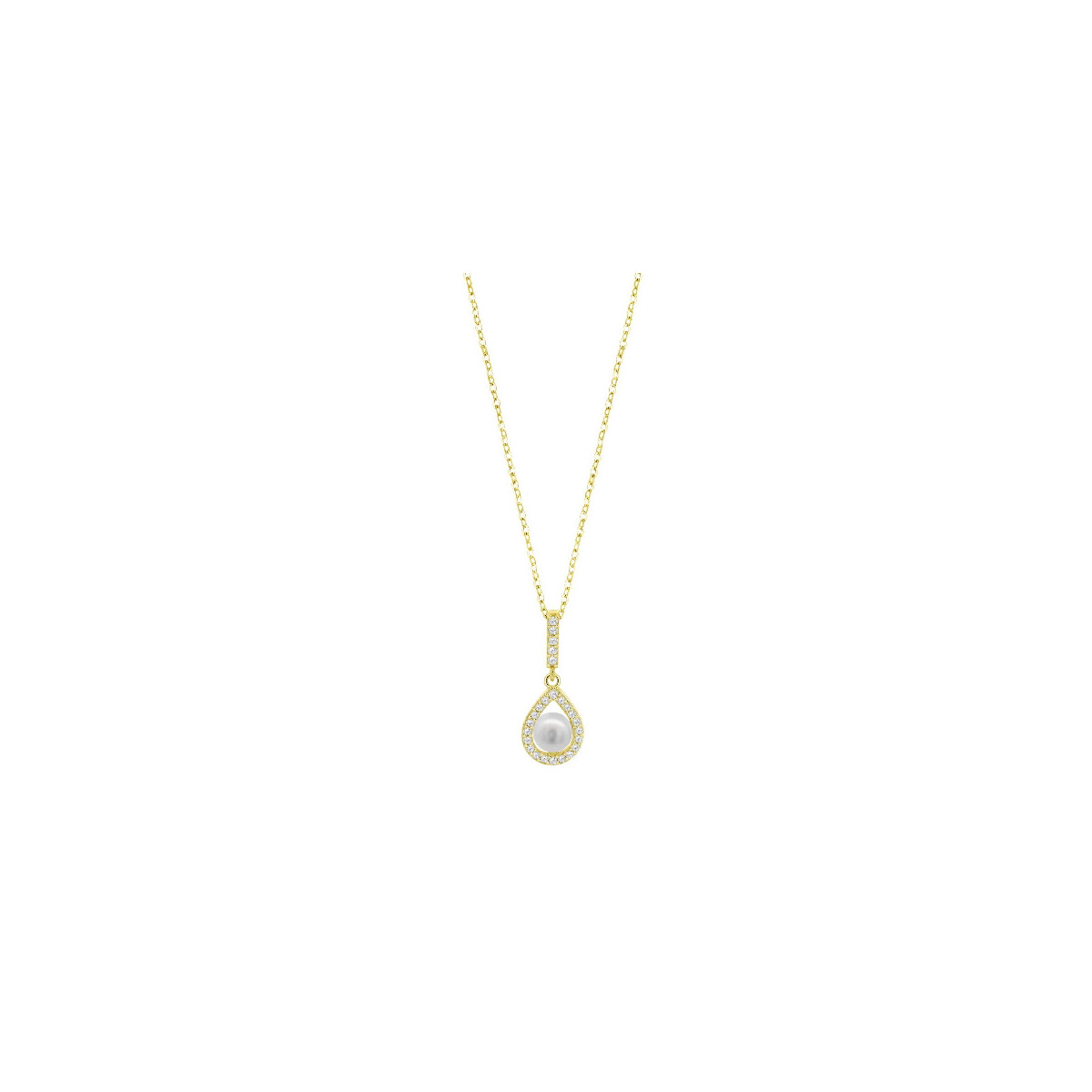 COLLAR LOTUS SILVER - LP3198-1/2