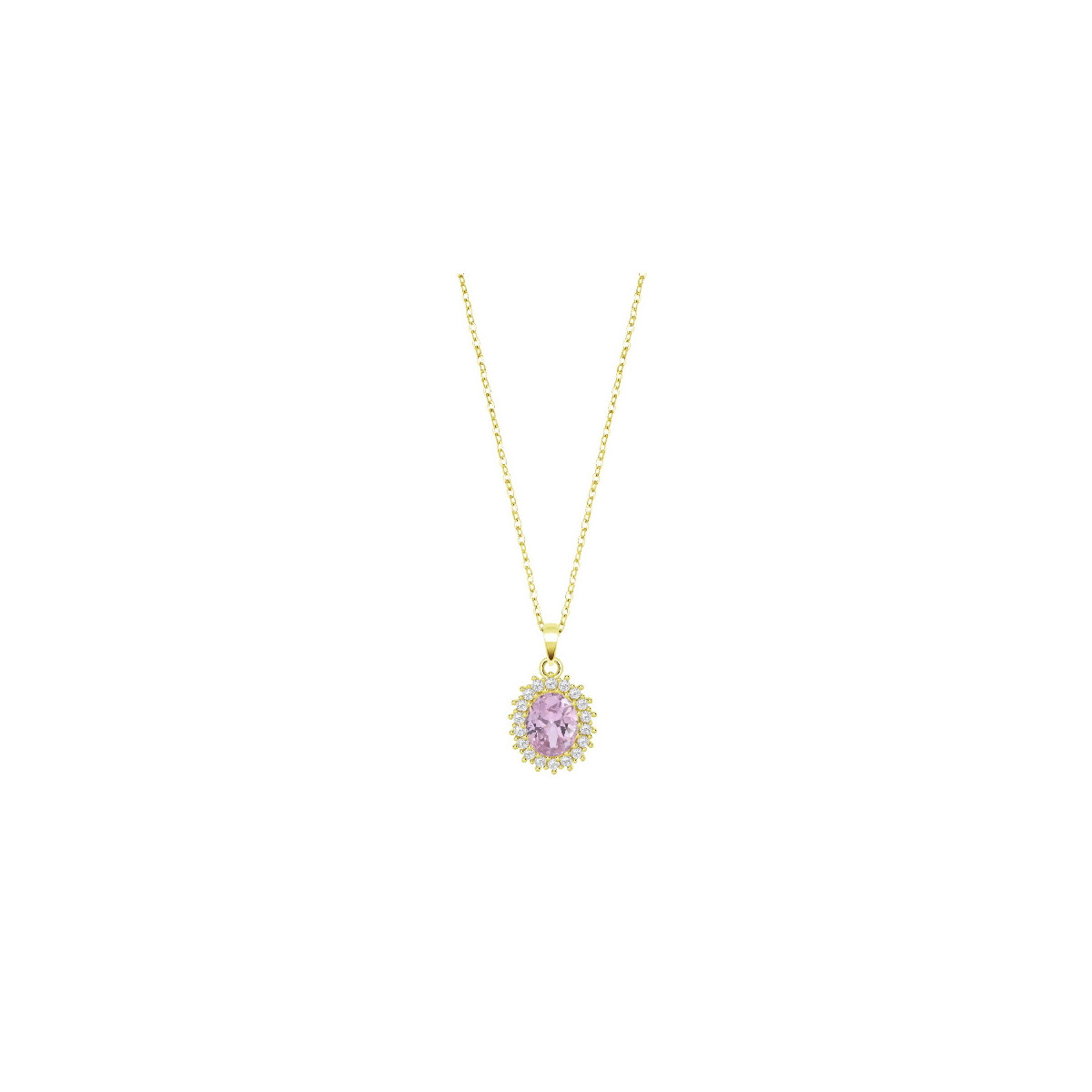 COLLAR LOTUS SILVER - LP3459-1/8