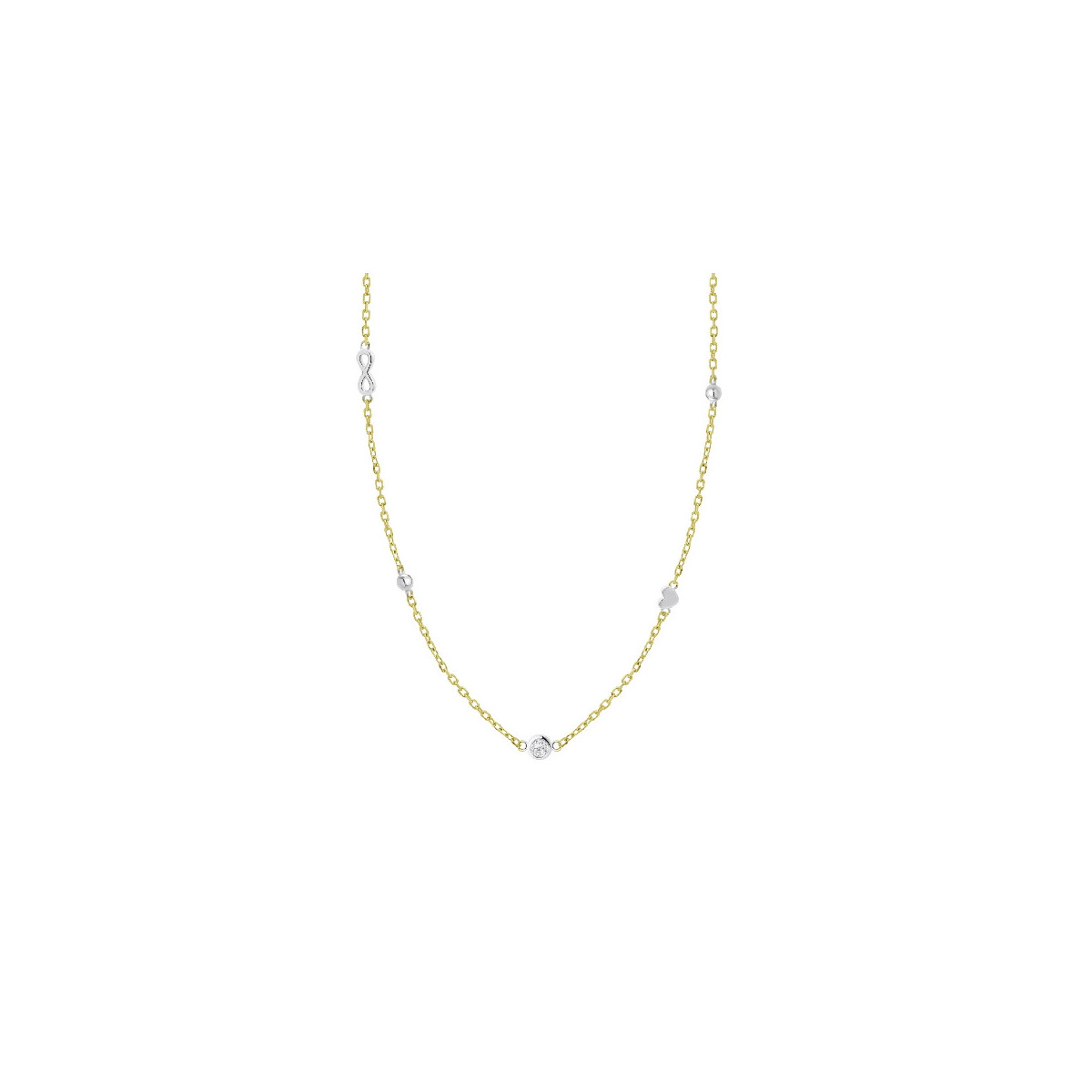 COLLAR LOTUS SILVER - LP3891-1/1