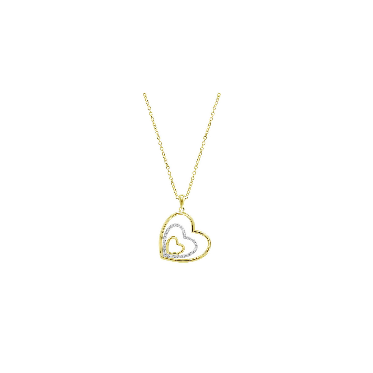 COLLAR LOTUS SILVER - LP3848-1/2