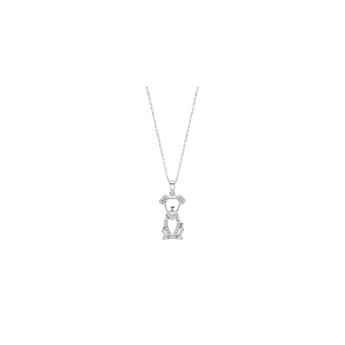 COLLAR LOTUS SILVER - LP3874-1/1