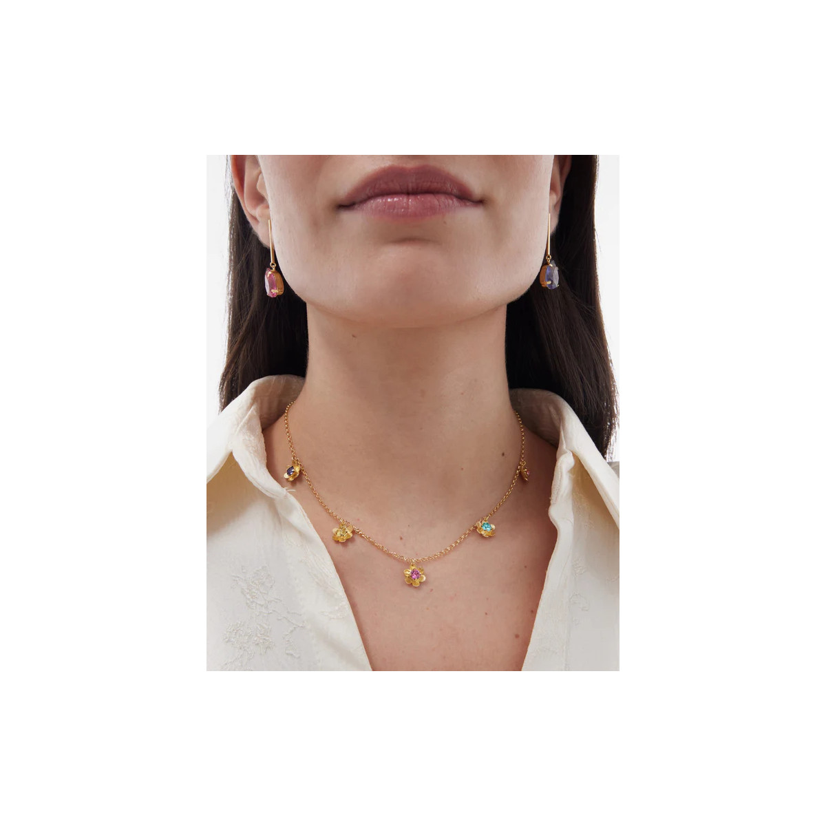 COLLAR VICTORIA CRUZ - A5687-MDG